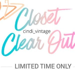 Closet Clear Out is here!